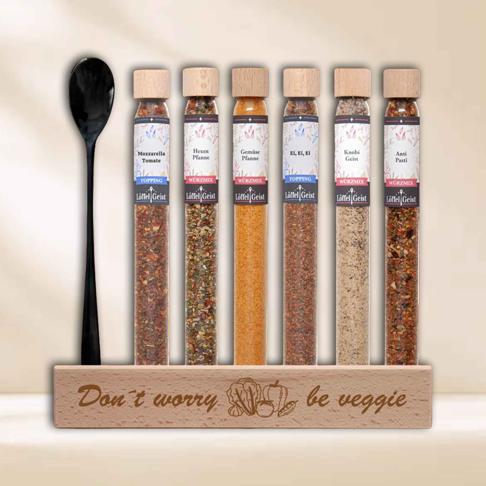 Preview: Don´t worry be veggie - Gewürzset